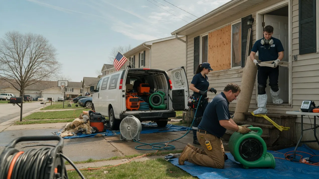 Water Damage Restoration in Irene, SD near me